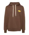Autry Sweatshirt In Brown Cotton In Brown