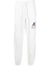 Autry Logo Drawstring Tracksuit Bottoms In Weiss