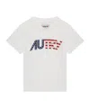 Autry Logo-print Cotton T-shirt In White