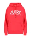 AUTRY LOGO-PRINT DRAWSTRING HOODIE