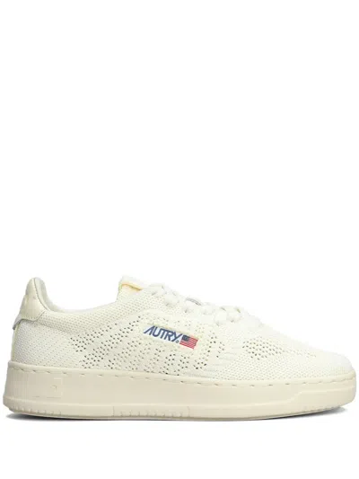 Autry Logo-print Sneakers In Neutrals
