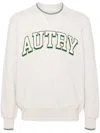Autry Logo Jersey Sweatshirt In Grey