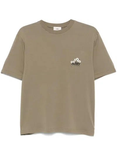 Autry Logo-print T-shirt In Green