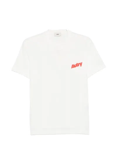 Autry Logo-print T-shirt In White