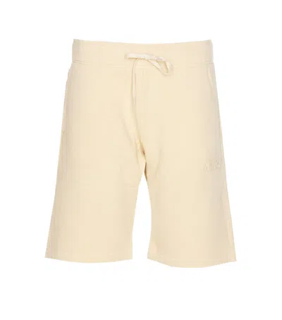 Autry Logo Shorts In Neutral