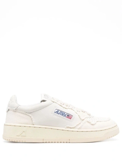 Autry Logo Sneakers In White