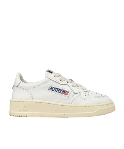 Autry Logo Sneakers In White