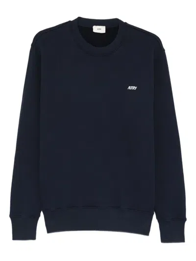 Autry Logo Sweatshirt In Blue