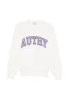 Autry Logo Knitwear Sweatshirt In White