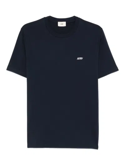 Autry Logo T-shirt In Blue