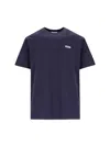 Autry T-shirt With Logo Embroidered On The Front In Blue