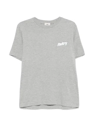 Autry Logo T-shirt In Gray