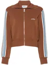 Autry Logo-patch Jacket In Brown