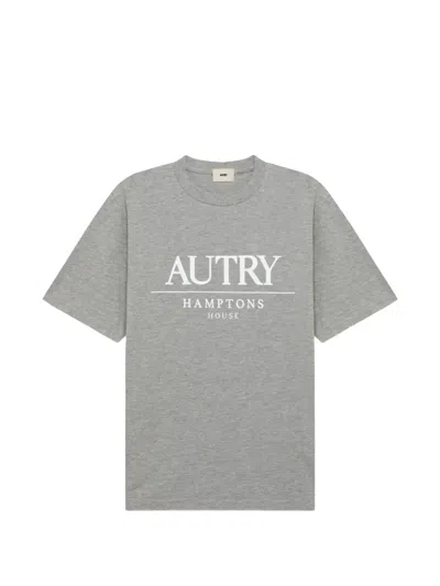Autry Logo T-shirt In Gray