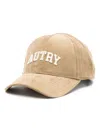 AUTRY LOGO VELVET BASEBALL CAP