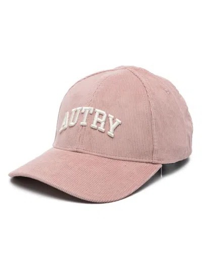 AUTRY LOGO VELVET BASEBALL CAP