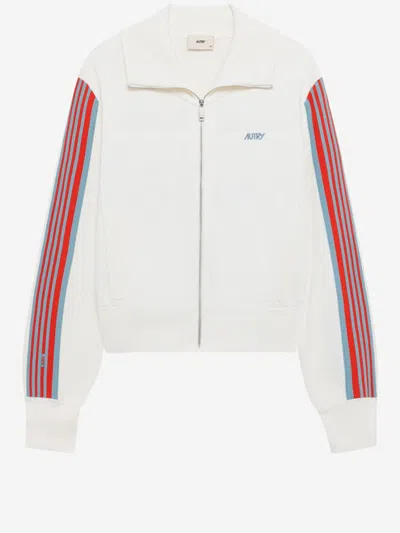 AUTRY AUTRY LOGOED VISCOSE JACKET