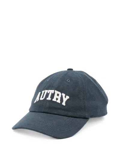 Autry Logo-embroidered Baseball Cap In Blue