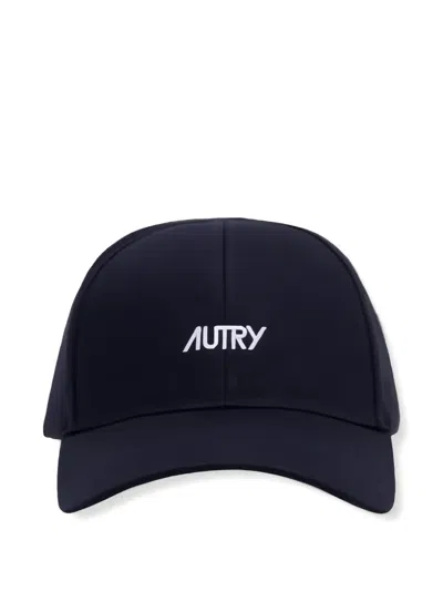 Autry Logo-embroidered Baseball Cap In Blue