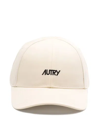 Autry Logo-embroidered Cap In Baseb Embro Cream