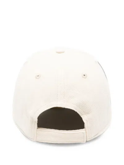 Autry Logo-embroidered Corduroy Baseball Cap In Neutral