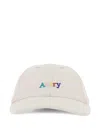 Autry Logo-embroidered Distressed Baseball Cap In White