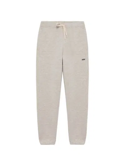 Autry Logo-embroidered Drawstring Track Pants In 뉴트럴