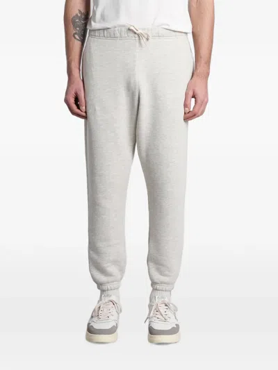 Autry Logo-embroidered Drawstring Track Pants In White