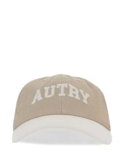 Autry Logo-embroidered Touch-strap Baseball Cap In Brown