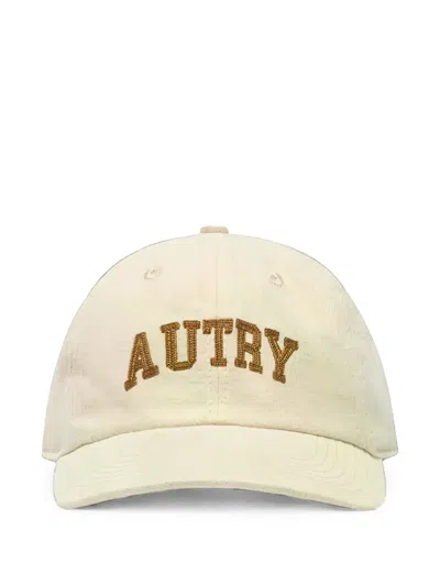 Autry Logo-embroidered Touch-strap Baseball Cap In Neutral