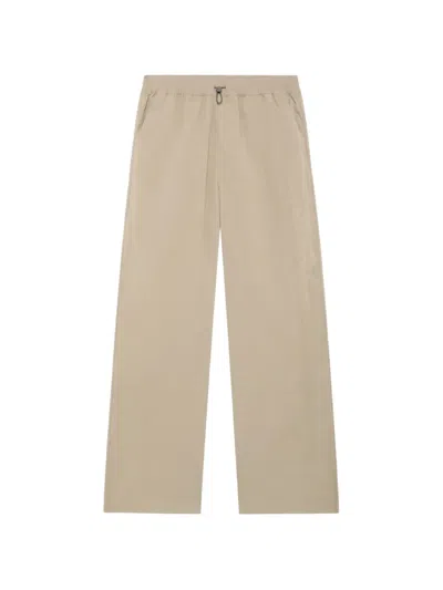 Autry Logo-embroidered Track Pants In Neutral