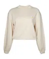 Autry Long Sleeve Sweatshirt In White