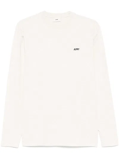 Autry Long Sleeve T-shirt In Gray