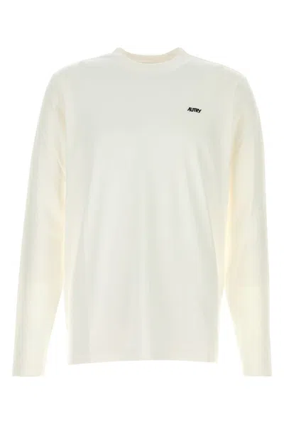 AUTRY AUTRY WHITE COTTON T-SHIRT