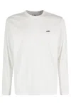 Autry Long Sleeve Tshirt In White