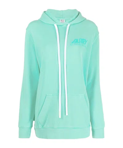 Autry Long-sleeved Sweater In Green