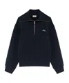 Autry Long-sleeved Sweatshirt In Blue
