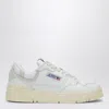 Autry White Leather Medalist Sneakers In White