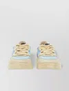 Autry Low Leather Sneakers With Mesh And Suede