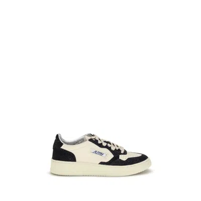 Autry Low Leather Women's Sneakers In White