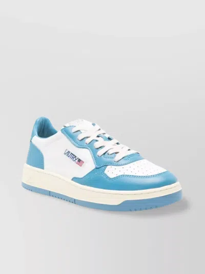 AUTRY LOW MEDALIST CALFSKIN SNEAKERS