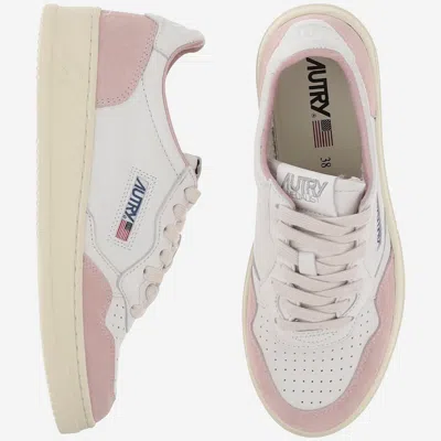 Autry Low Medalist Leather Sneakers