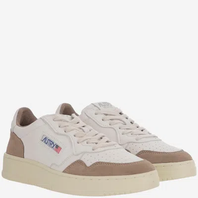 AUTRY AUTRY LOW MEDALIST LEATHER SNEAKERS