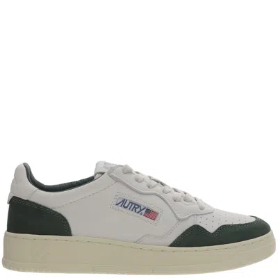 AUTRY AUTRY LOW MEDALIST LEATHER SNEAKERS