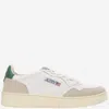 Autry Low Medalist Leather Sneakers In Red