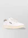 Autry White Sneakers With Smooth Leather Upper In White