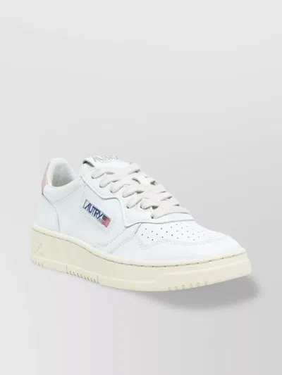 Autry "low Medalist" Leather Sneakers