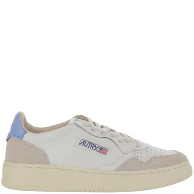 Autry Low Medalist Leather Sneakers In Multi
