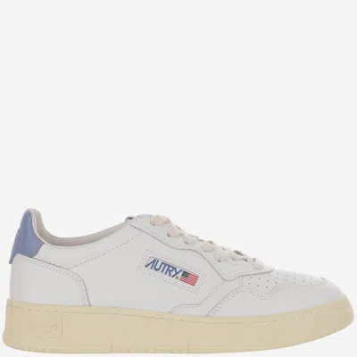 Autry Low Medalist Leather Sneakers In White
