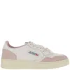 Autry Medalist Low-top Sneakers With Goat Leather In White